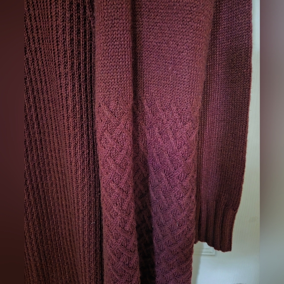 Chico's Elegant Burgundy Women's Sweater XL - Picture 2 of 6
